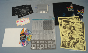 Voltron TeamForce - Contents of Both Envelopes