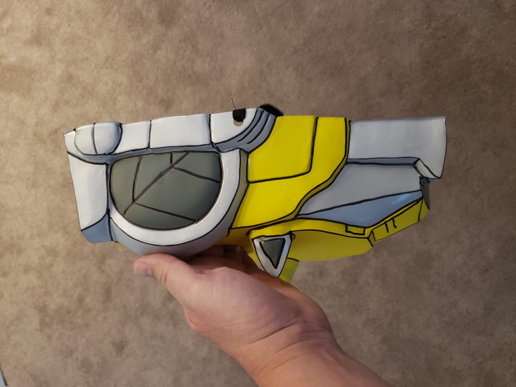 VOLTRON FORCE Costume - Yellow Lion shoe cover