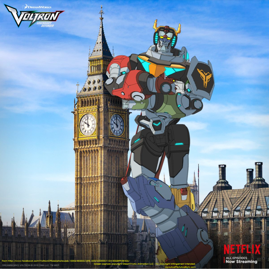 VOLTRON: LEGENDARY DEFENDER Voltron and Big Ben