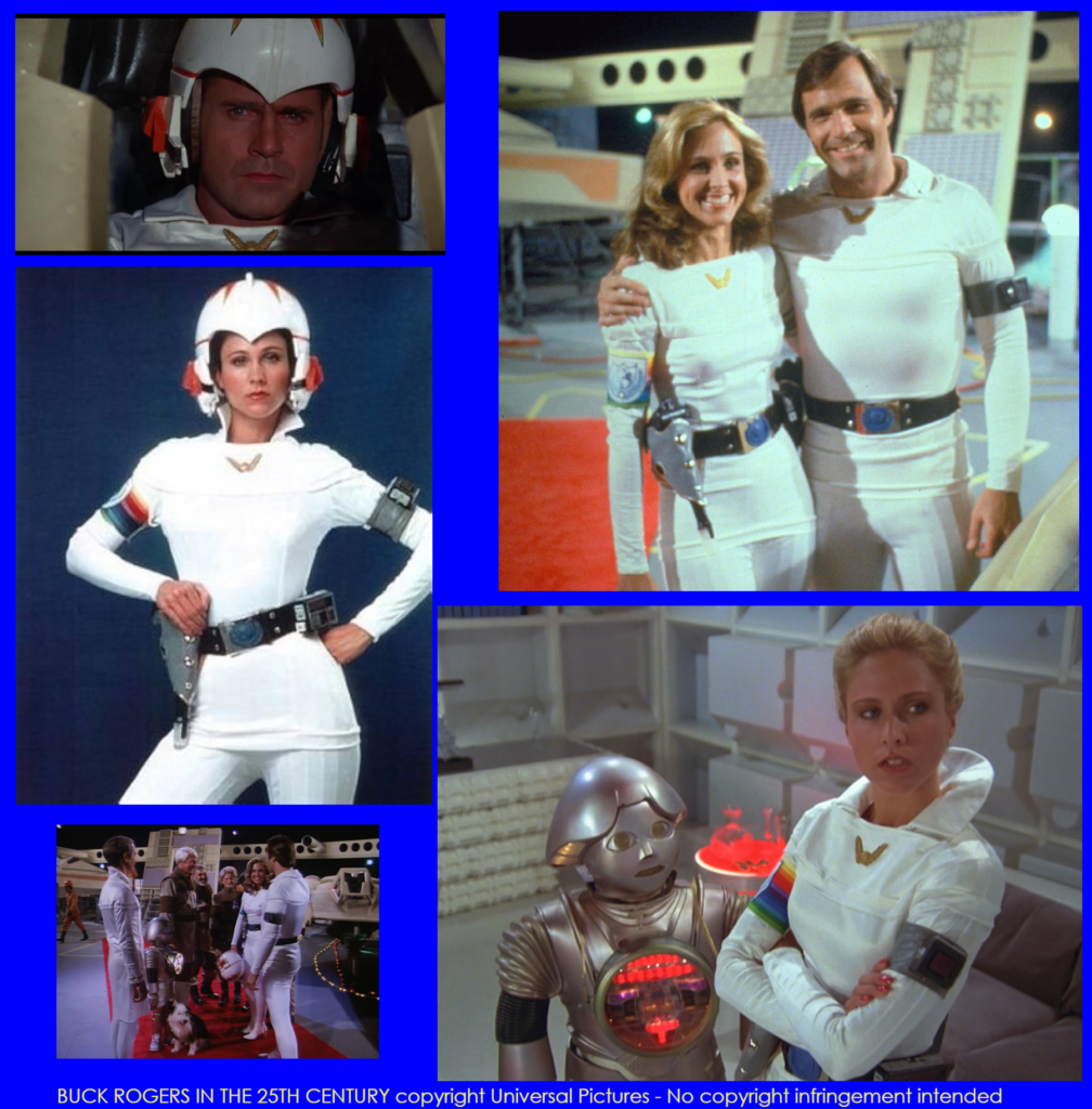 Collage of images from BUCK ROGERS IN THE 25TH CENTURY