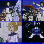 Collage of images from the first pilot episode of VOLTRON: DEFENDER OF THE UNIVERSE